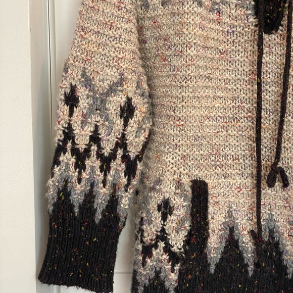 Free People Oversize Sweater, Multi color - Picture 3 of 4